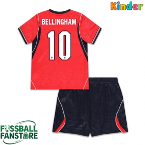 England Jude Bellingham #10 Replik Auswärtstrikot Kinder WM 2026 Kurzarm (+ Kurze Hosen)